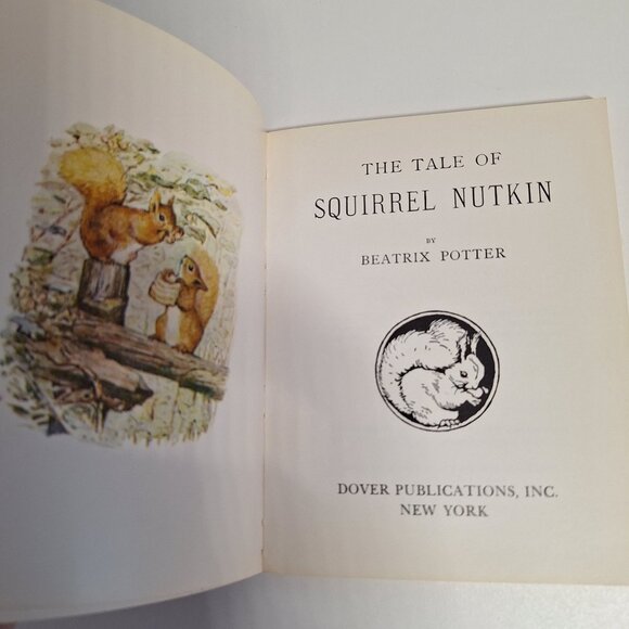 Vintage The Tale Of Squirrel Nutkin Beatrix Potter Paperback 1970s Dover - Picture 6 of 9